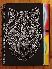 Scratch art